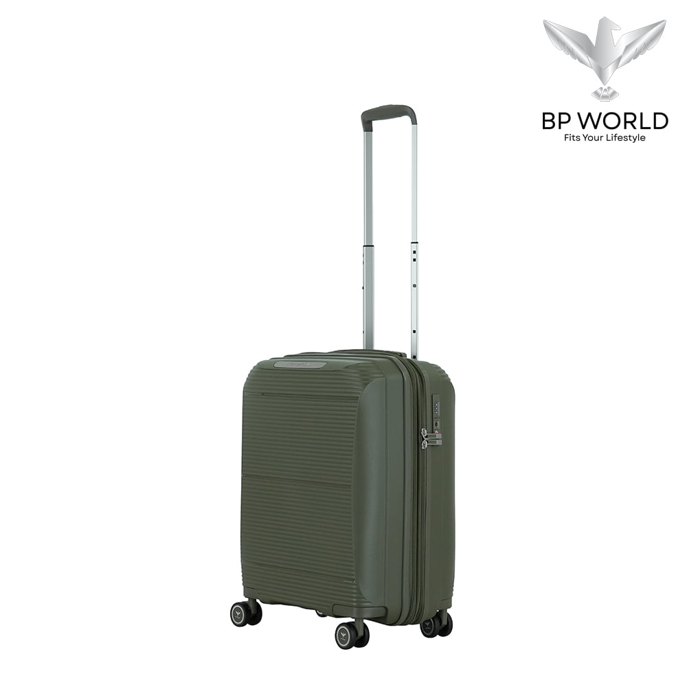 กระเป๋าเดินทาง 20 นิ้ว BP WORLD รุ่น GRACIOUS 8023 สีเขียวเข้ม_0